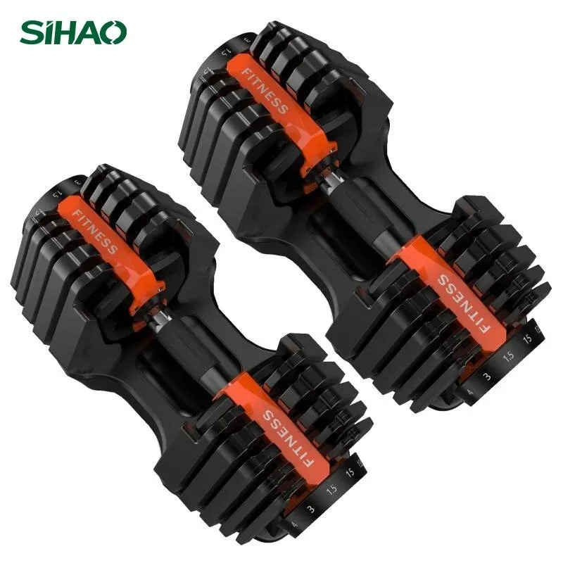 Home Gym Equipment Set - Adjustable Dumbbells|SIHAO 52.5 Lbs Adjustable Dumbbell