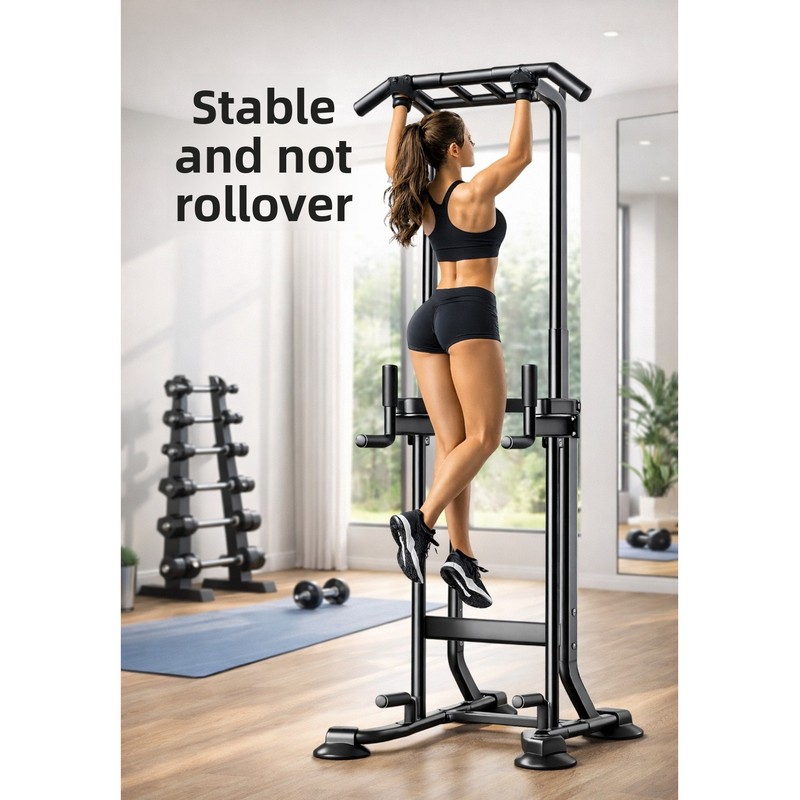 Home Gym Half Rack - Pull-up bar for home use, indoor
