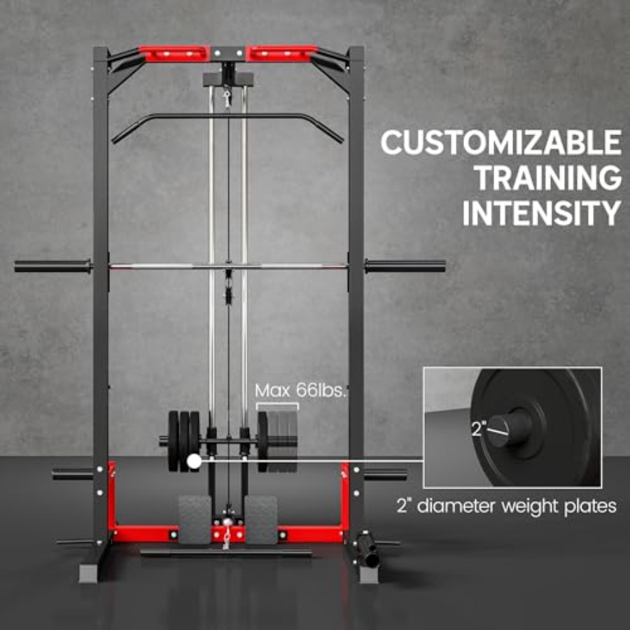Power Cage Smith Machine Multi - đánh giá và giá Squat Rack Power