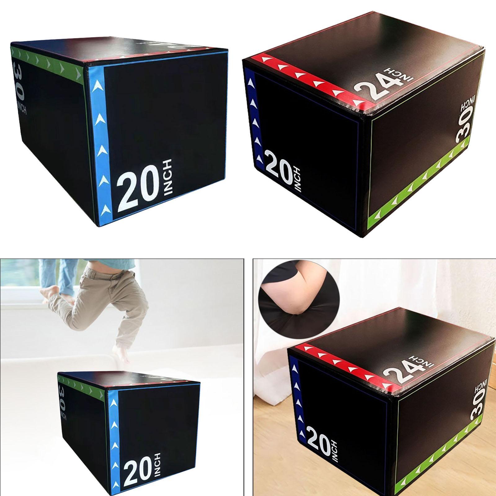3-in-1Jump Box Plyometric Box  - đánh giá và giá Home Gym Equipment Set