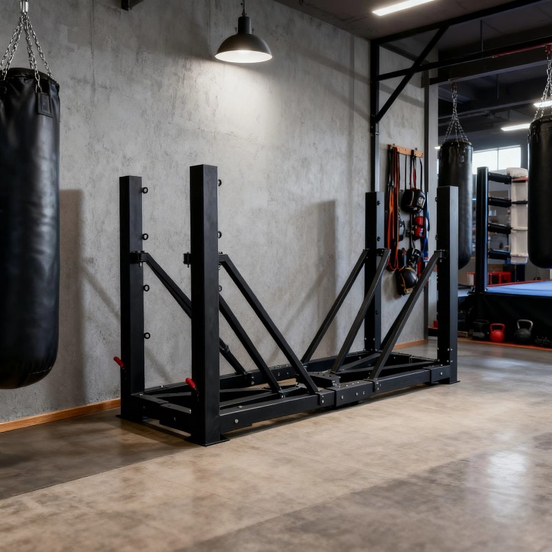Foldable Gym Boxing Ring Set S - đánh giá và giá Home Gym Equipment Set