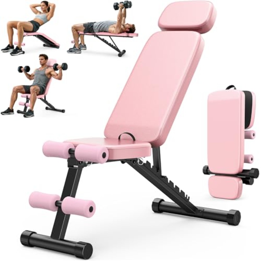 Adjustable Weight Bench with 1 - đánh giá và giá Home Gym Weight Bench