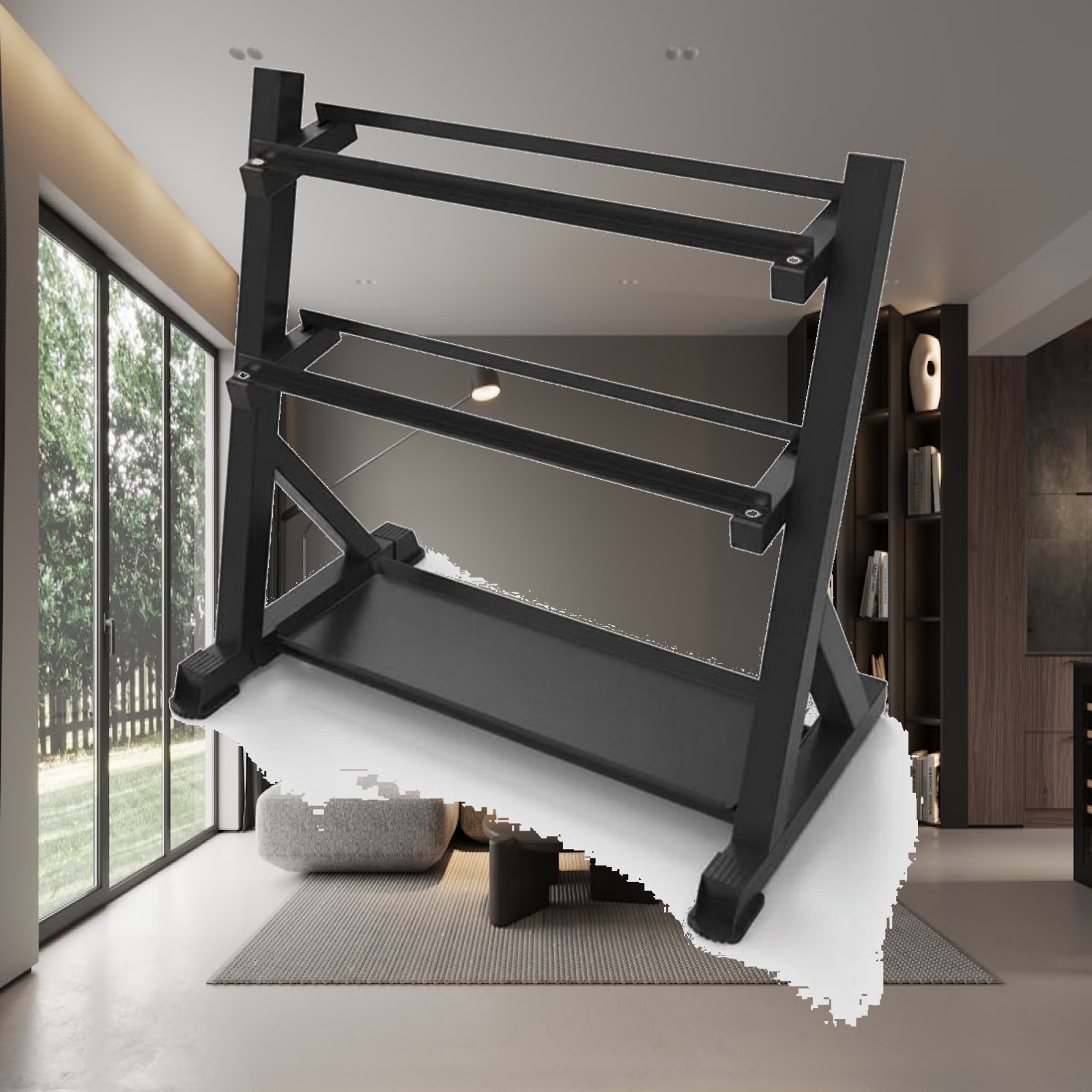 3 Tier Dumbbell Rack Saving He - đánh giá và giá Home Gym Training