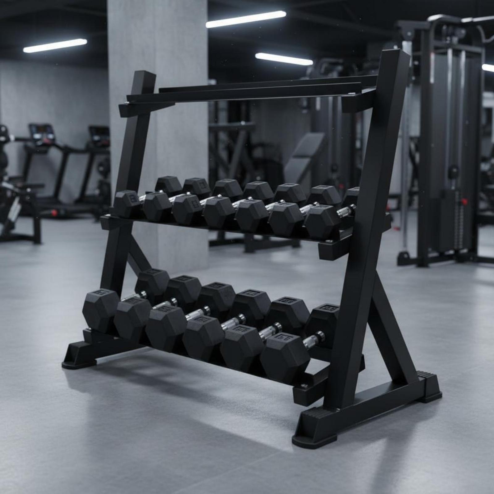 3 Tier Dumbbell Rack Saving He - đánh giá và giá Home Gym Training