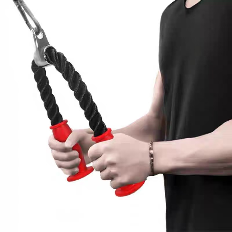 Ergonomic Non Slip Tricep Rope - đánh giá và giá Home Gym Equipment Set