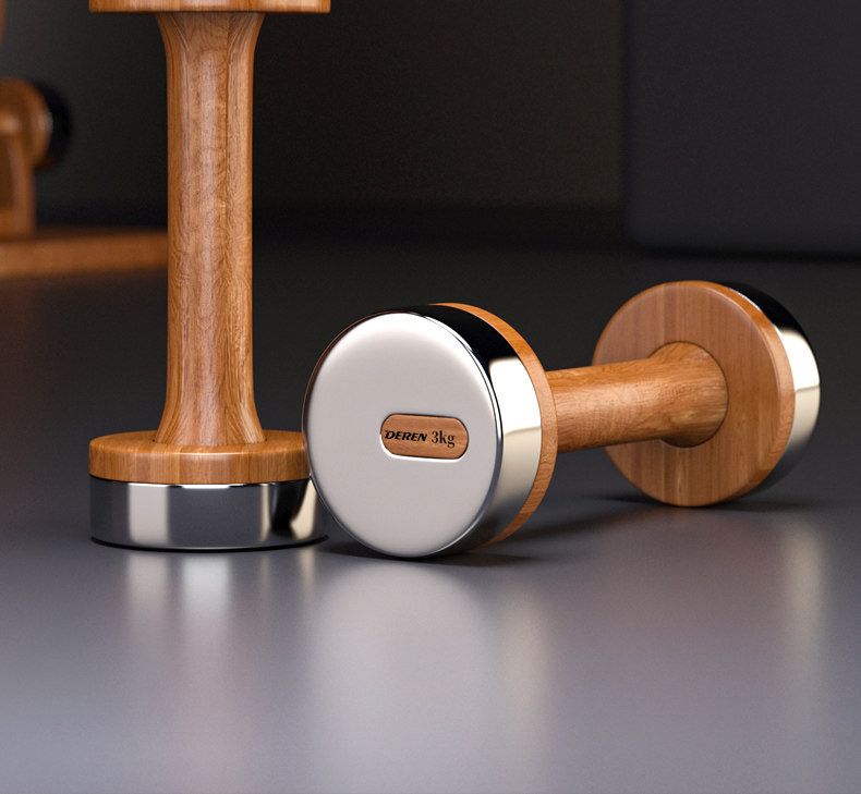 Wood & Steel Adjustable Dumbbe - đánh giá và giá Home Gym Equipment Set
