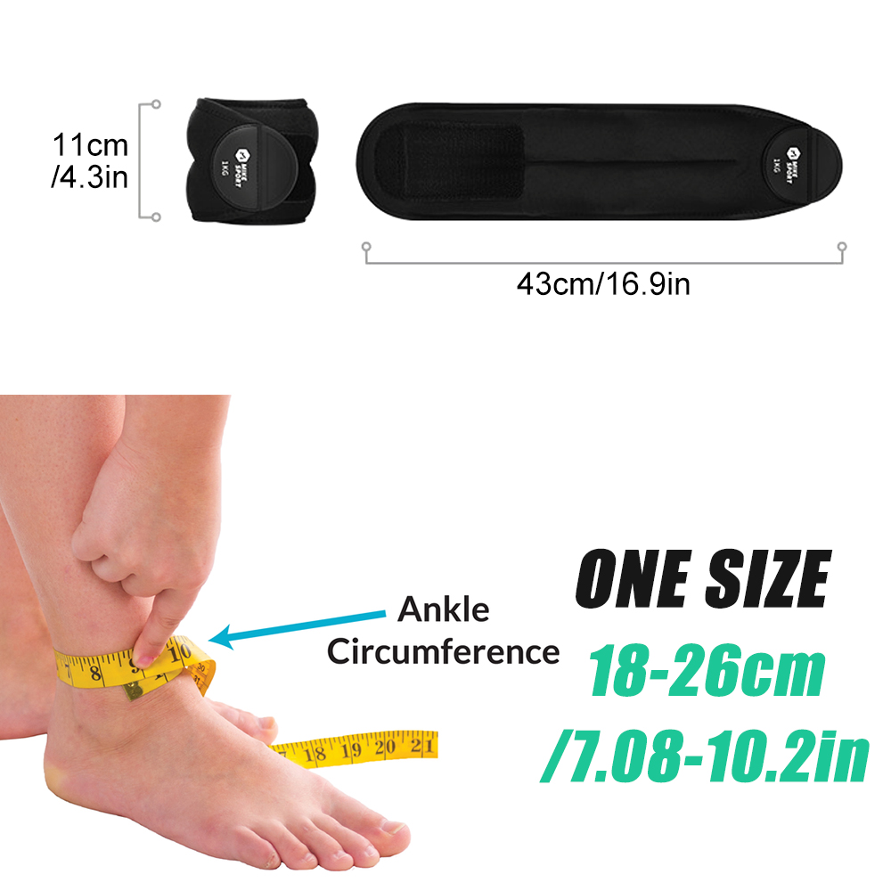 1 Pair Wrist and Ankle Weights - đánh giá và giá Home Gym Essentials