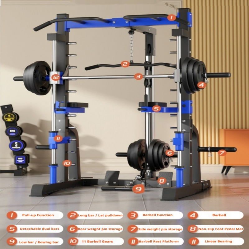 Multi-functional home comprehe - đánh giá và giá Home Gym Equipment Set