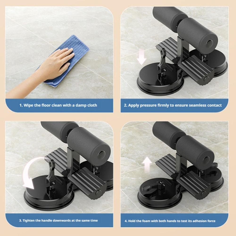 Double Suction Cup Sit Up Assi - đánh giá và giá Home Gym Essentials