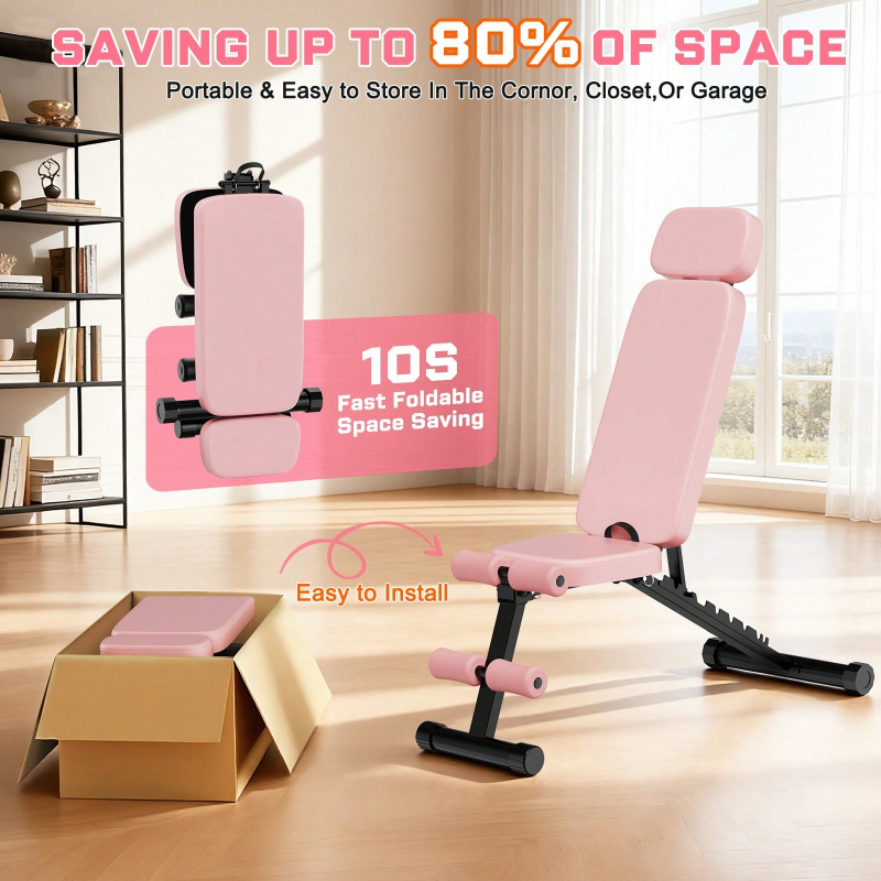 9 Position Adjustable Weight B - đánh giá và giá Home Gym Weight Bench