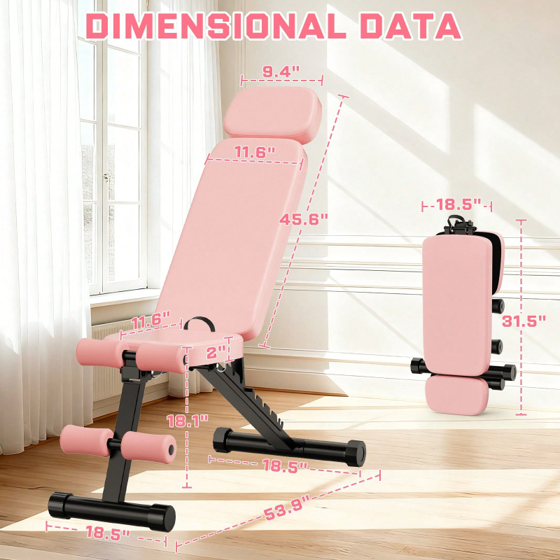 9 Position Adjustable Weight B - đánh giá và giá Home Gym Weight Bench